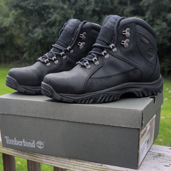 Timberland Men's Dark Gray Boots - Picture 1 of 9
